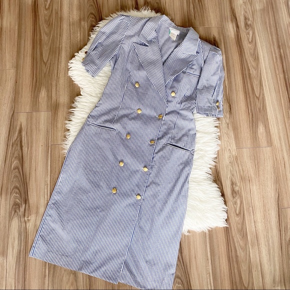 Vintage Dresses & Skirts - Vintage striped dress